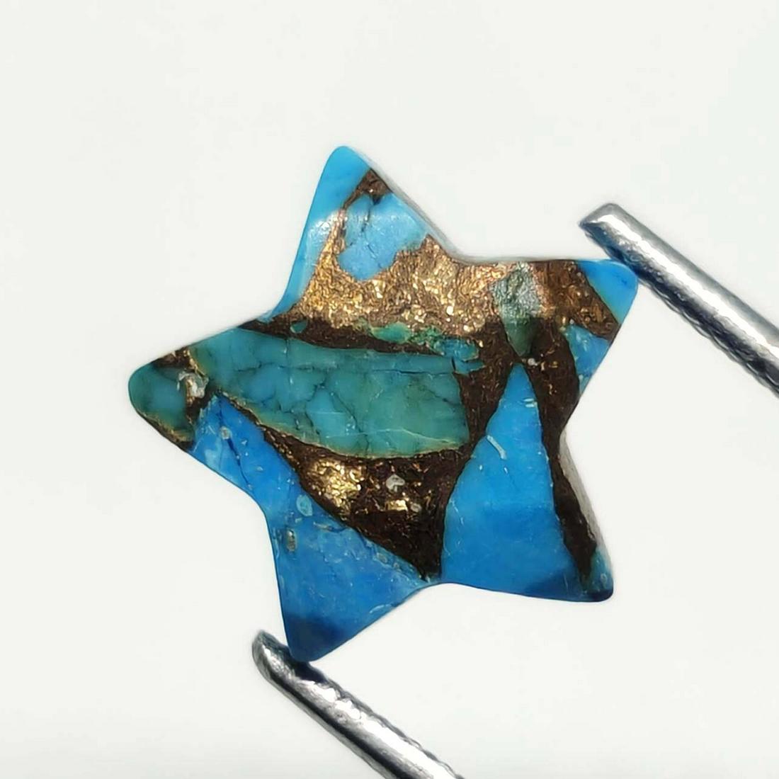 3.15 ct Composite Star Copper Turquoise (1 of 3)