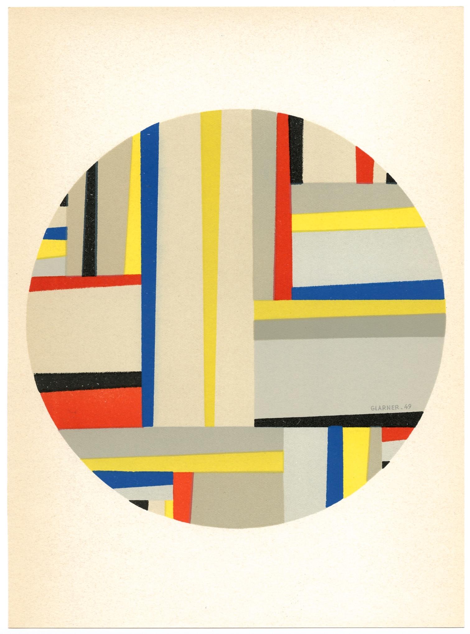 Fritz Glarner lithograph "Tondo" (1 of 1)