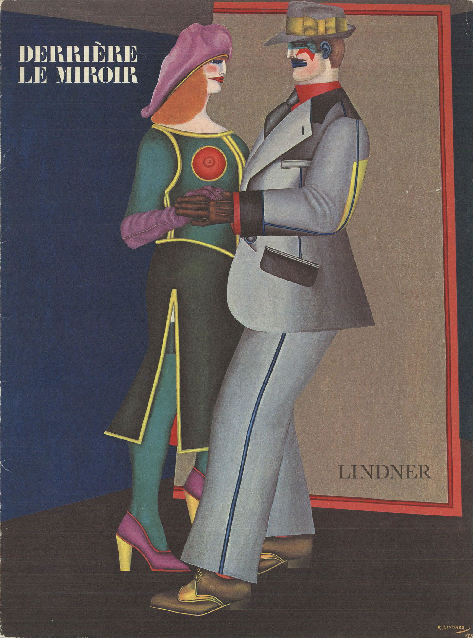 Richard Lindner - DLM no. 226 Front Cover - 1977 Offset Lithograph 15" x 11" (1 of 1)