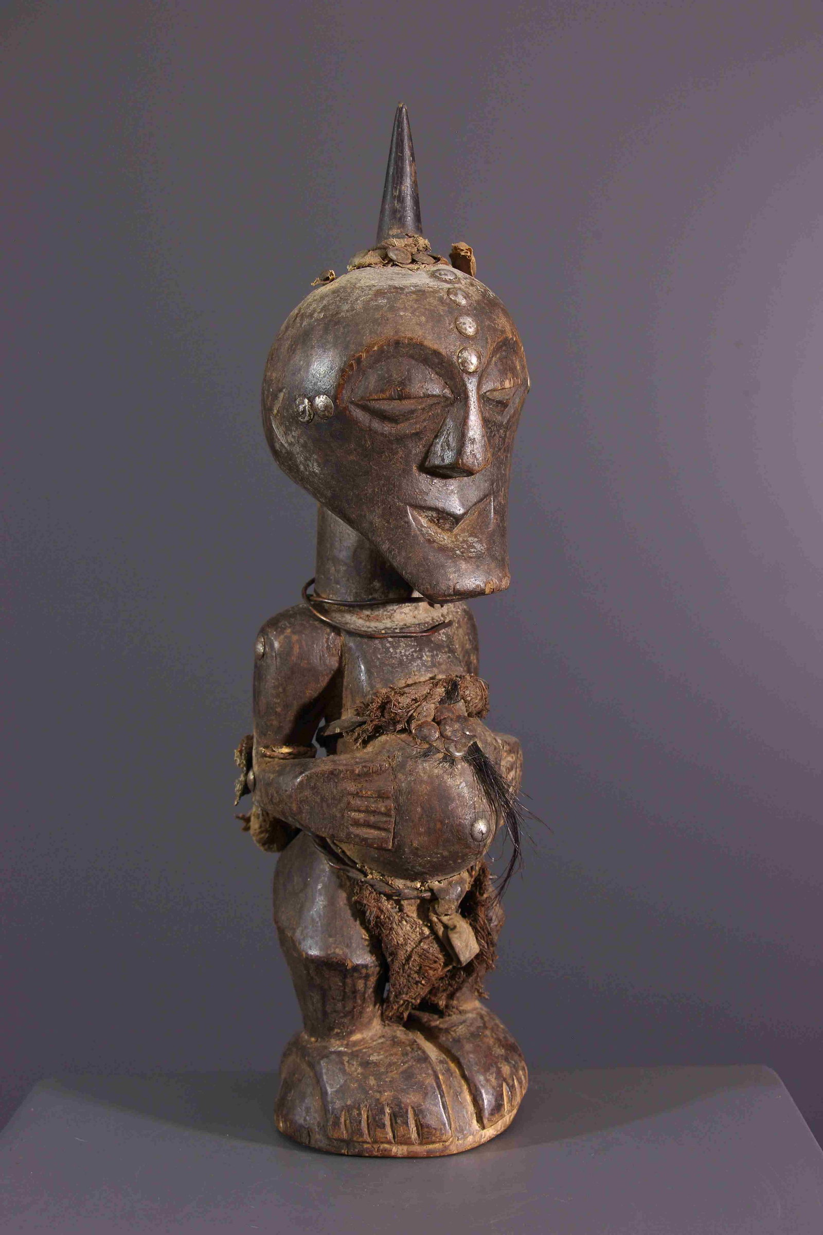 Fetish figure Nkisi of Songye - DRC Congo- African Art Tribal Art (1 of 14)