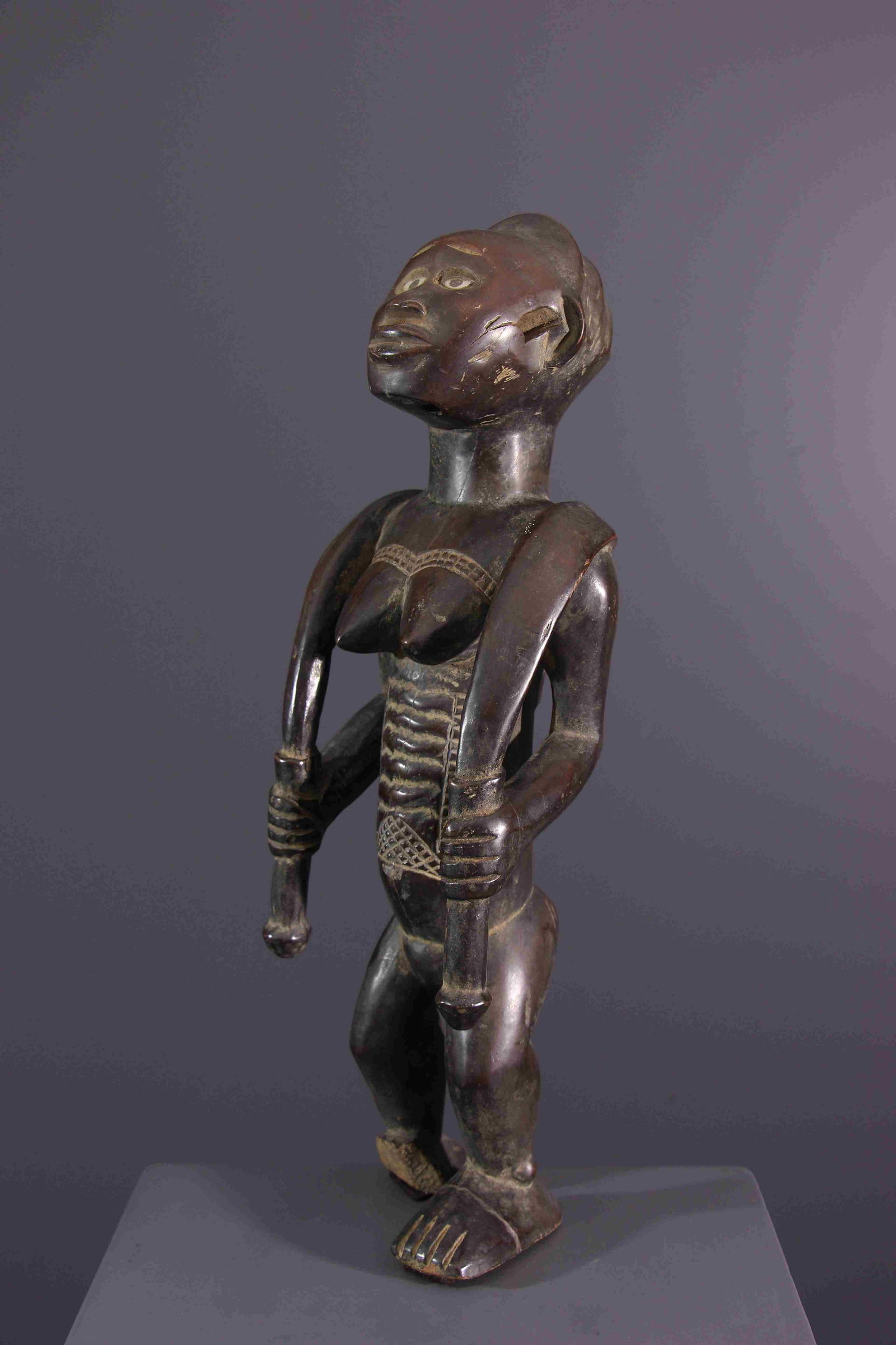 Kakongo Nkisi fetish figure - DRC Congo - African Art Tribal Art (1 of 12)