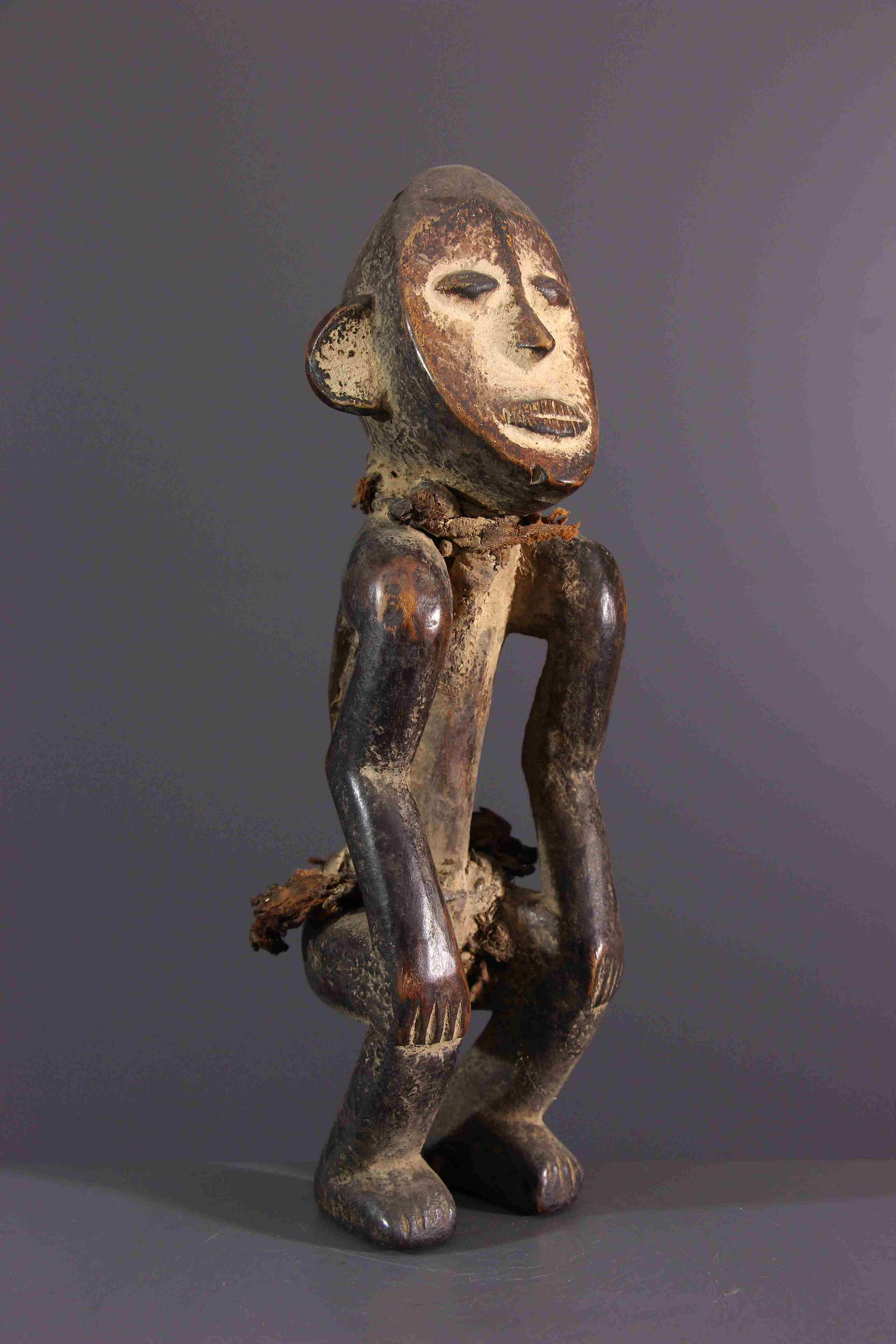 Anthromoporphic figure Lega - DRC Congo - African Art Tribal Art (1 of 12)