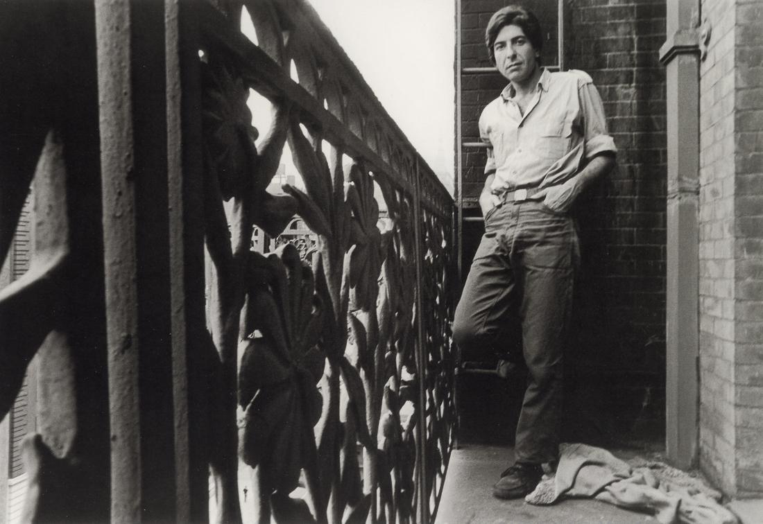 DUANE MICHALS - Leonard Cohen, 1980s (1 of 1)