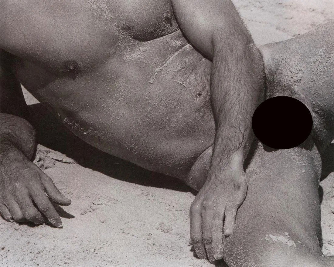 DIANORA NICCOLINI - Male Nude: Artist: Dianora Niccolini Title: Male Nude Medium: Photo Litho, 1999, Spain Dimensions: 8.25x6.6" Description: Heat Wax Mounted on 8.5x11" Conservation Board Artist Bio: Dianora Niccolini (1936) is a