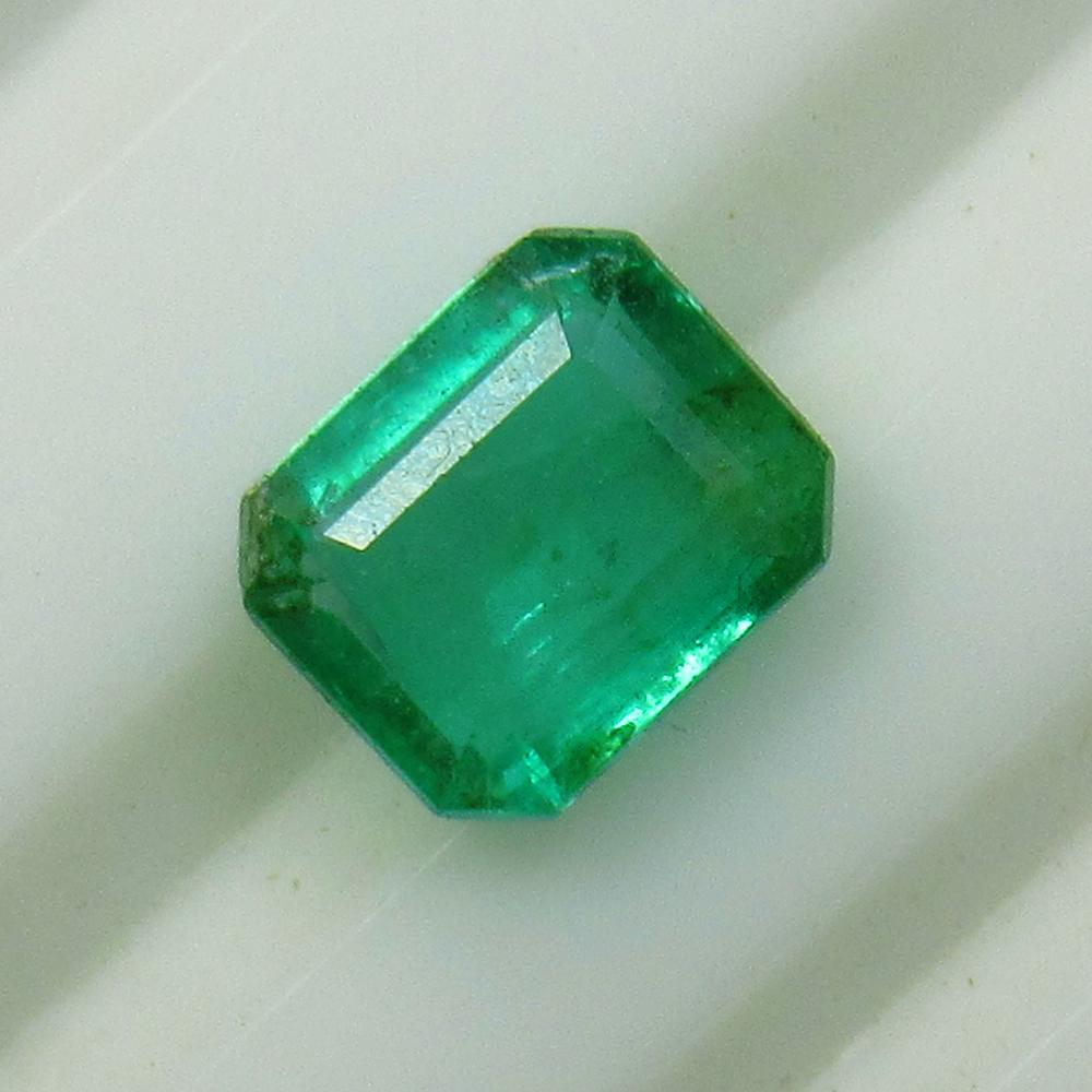 1.75 Ct Natural Zambian Emerald Octagon Cut (1 of 3)