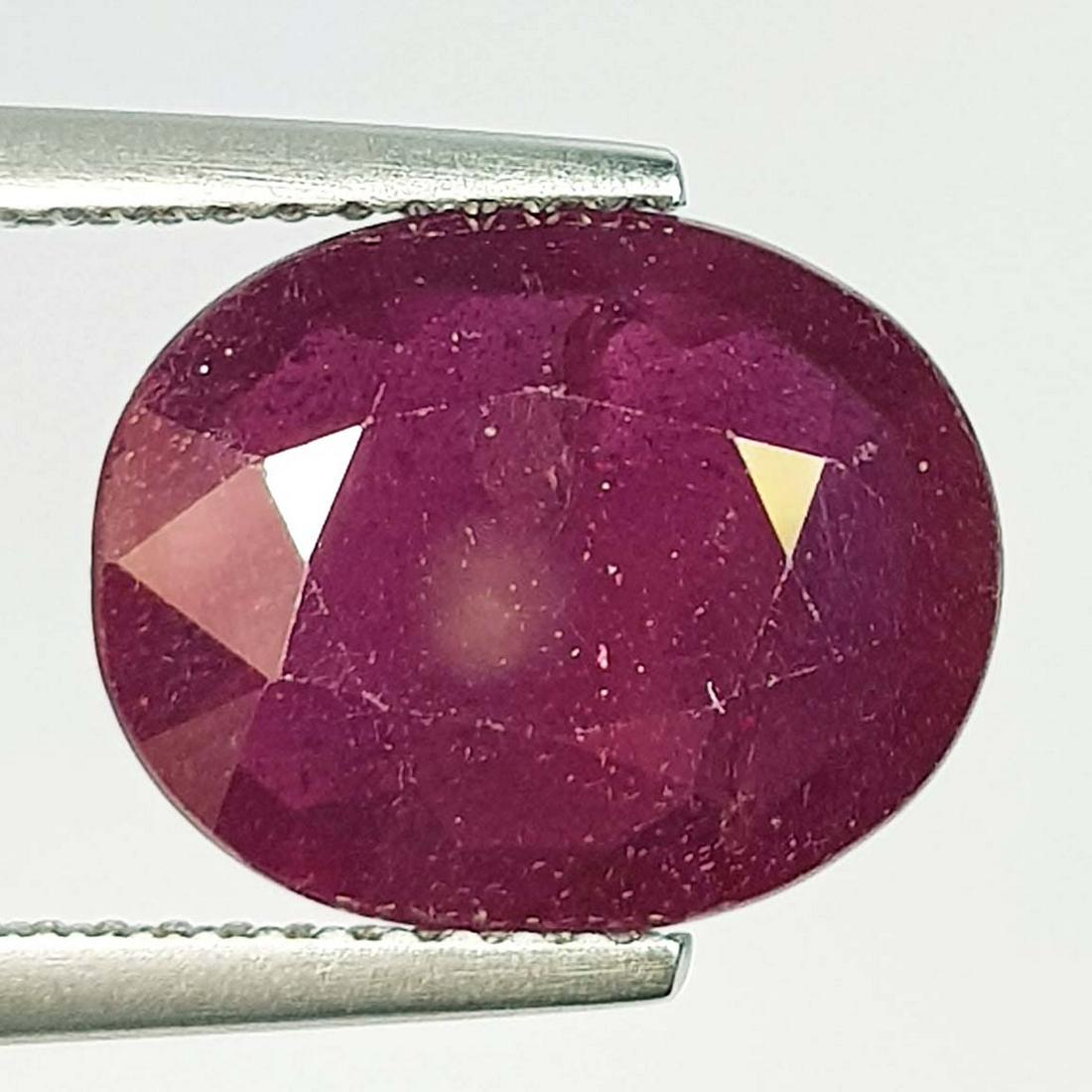 Natural Ruby Oval Cut 6.25 ct (1 of 5)