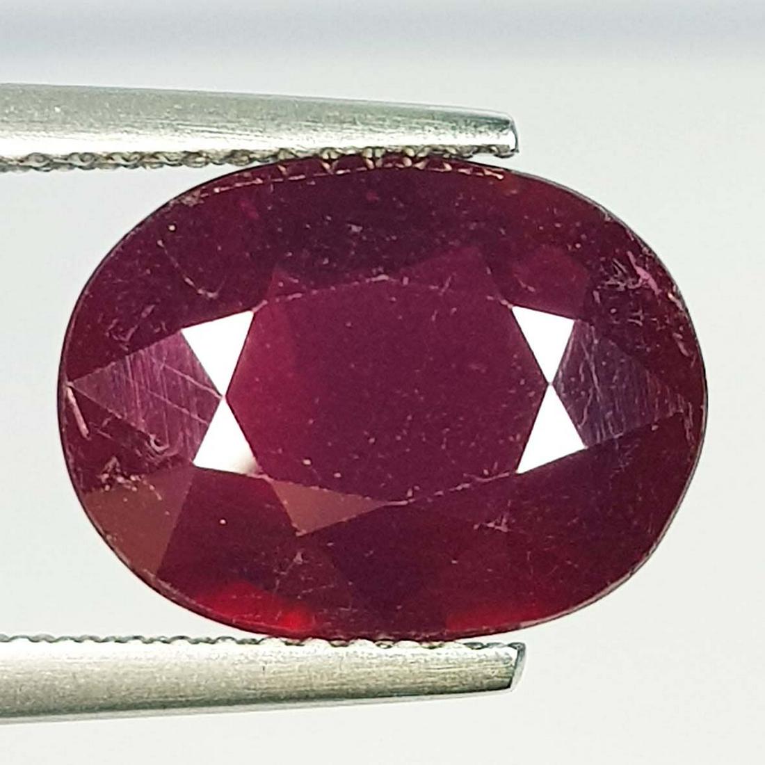 Natural Ruby Oval Cut 5.98 ct (1 of 5)