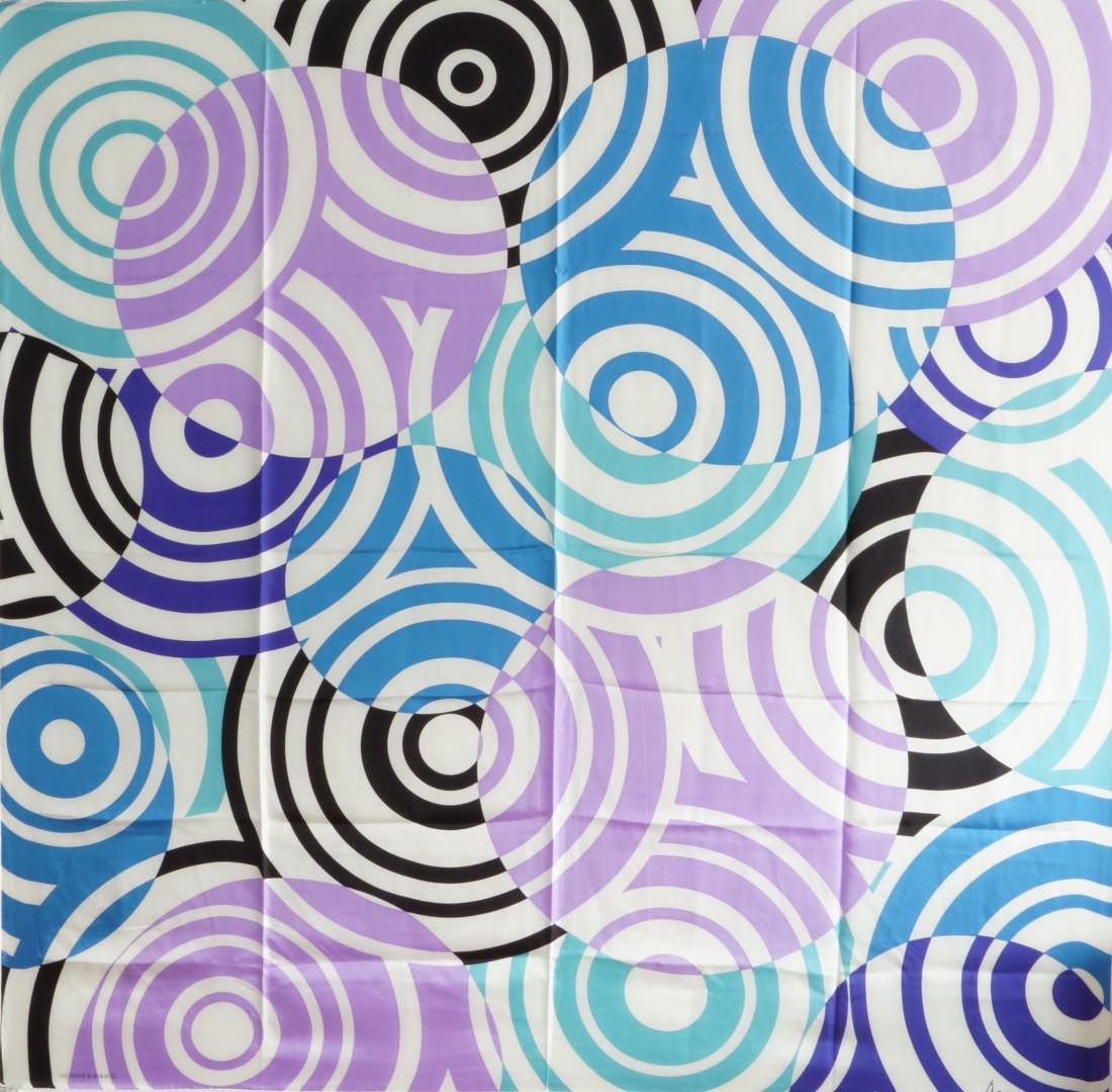 Hermes Scarf/Grand Foulard - Interferences - Near mint condition (1 of 9)