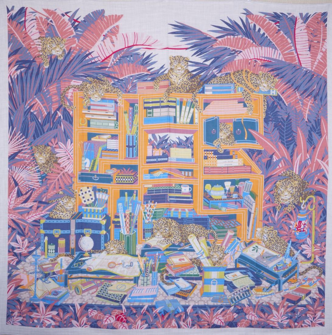 Hermes Scarf/Grand Foulard - Les Douze Leopards (Cs) - Mint condition (1 of 10)