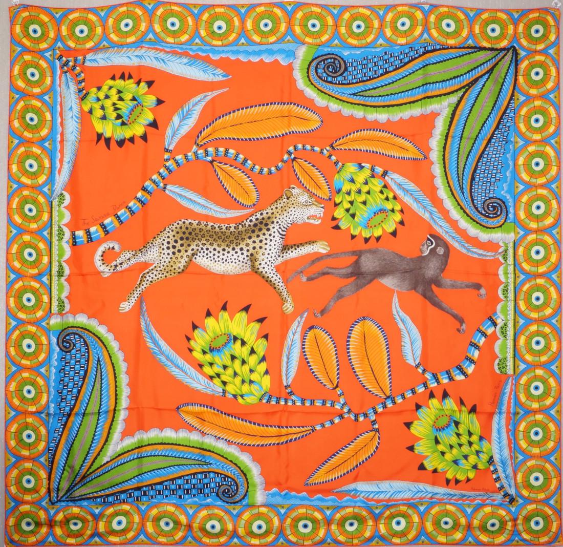 Hermes Scarf/Grand Foulard - The Savana Dance - Mint condition (1 of 16)