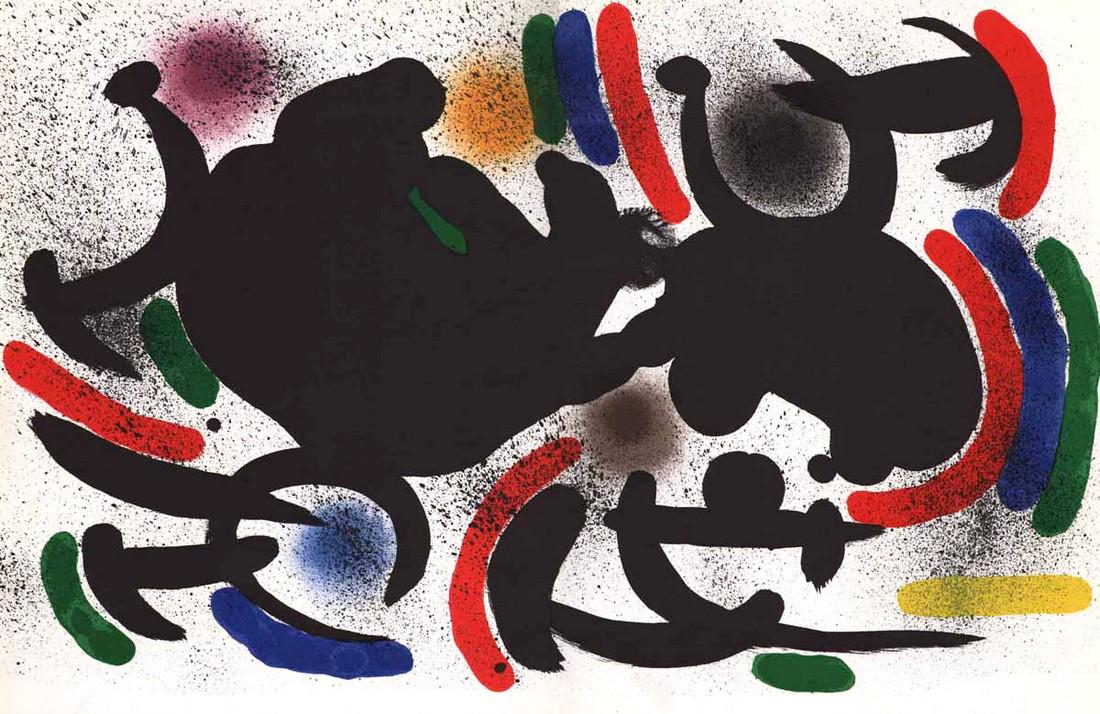 Joan Miro Original Lithograph V1-7d, Mourlot 1970 (1 of 1)