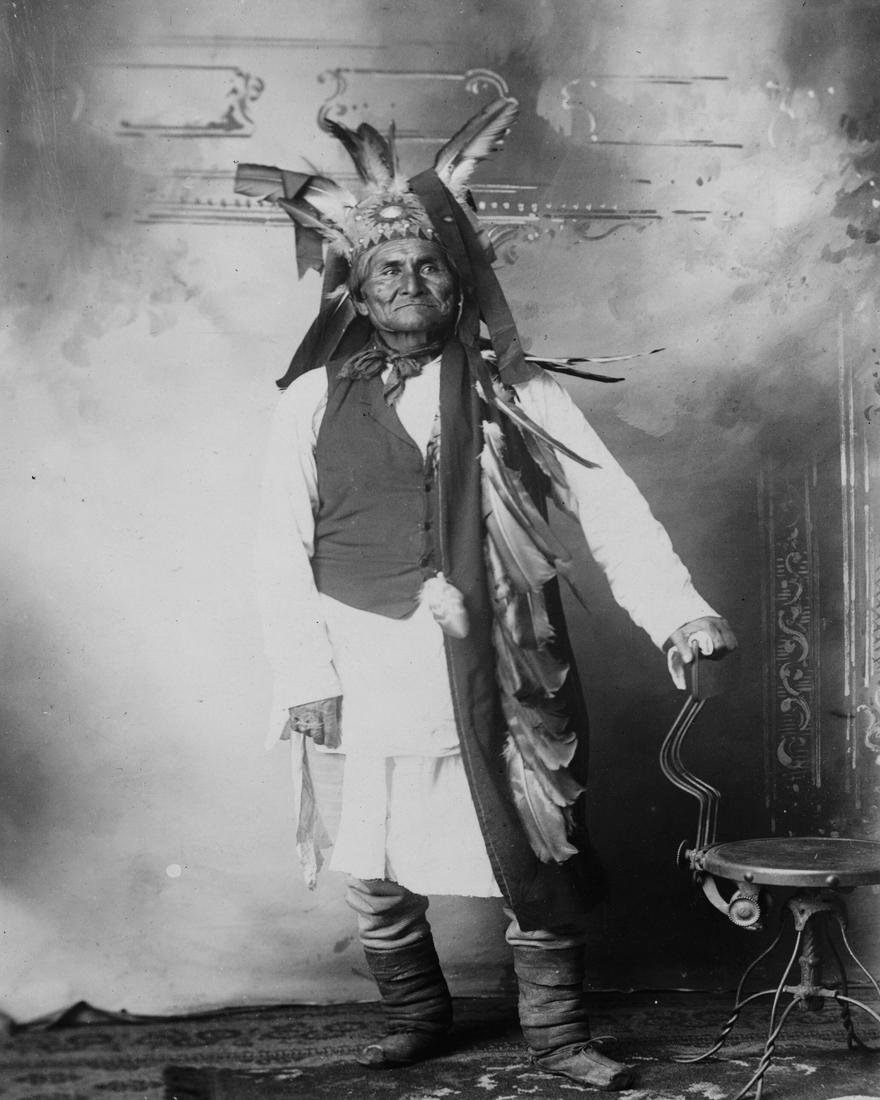 1906, GERONIMO, APACHE WAR CHIEF; AGE 78 (1 of 1)