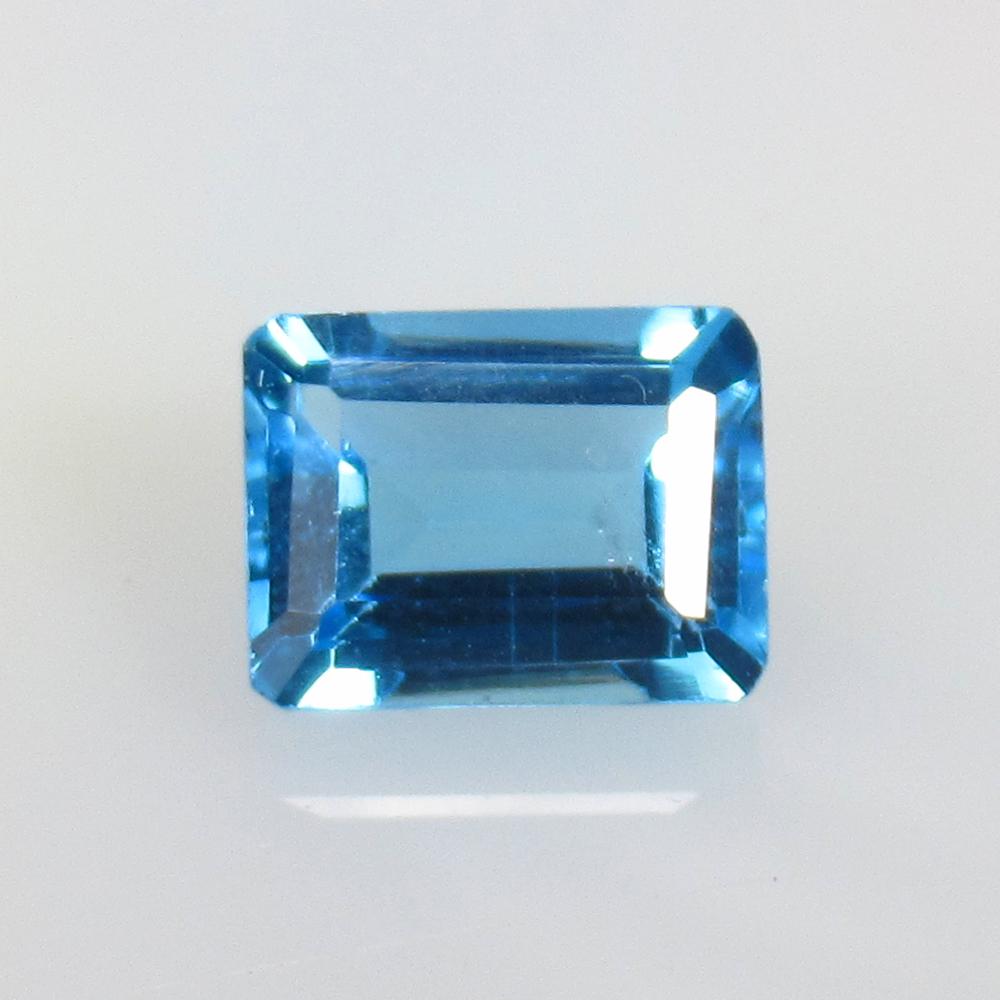 3.20 Ctw Natural Blue Topaz Octagon Cut (1 of 2)
