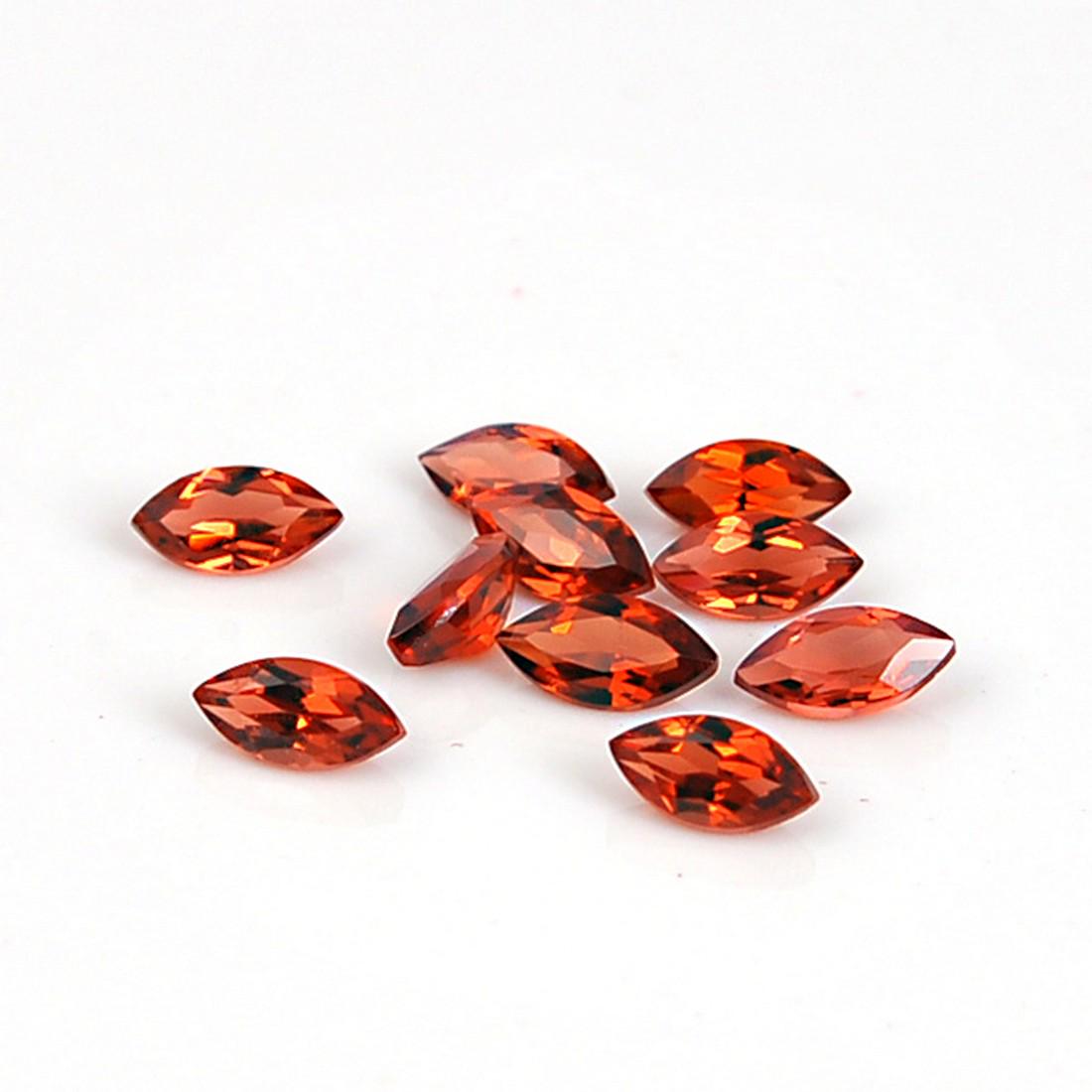 1.08 Carat Red Color Octagon Natural Garnet Loose Gemstone 10 Pieces: No Reserve! Title: 1.08 Carat Red Color Octagon Natural Garnet Loose Gemstone 10 Pieces Additional Information: Specification of Gemstone Stone : Garnet Shape : Octagon Size : 1.5H x 4L x 2W mm Color