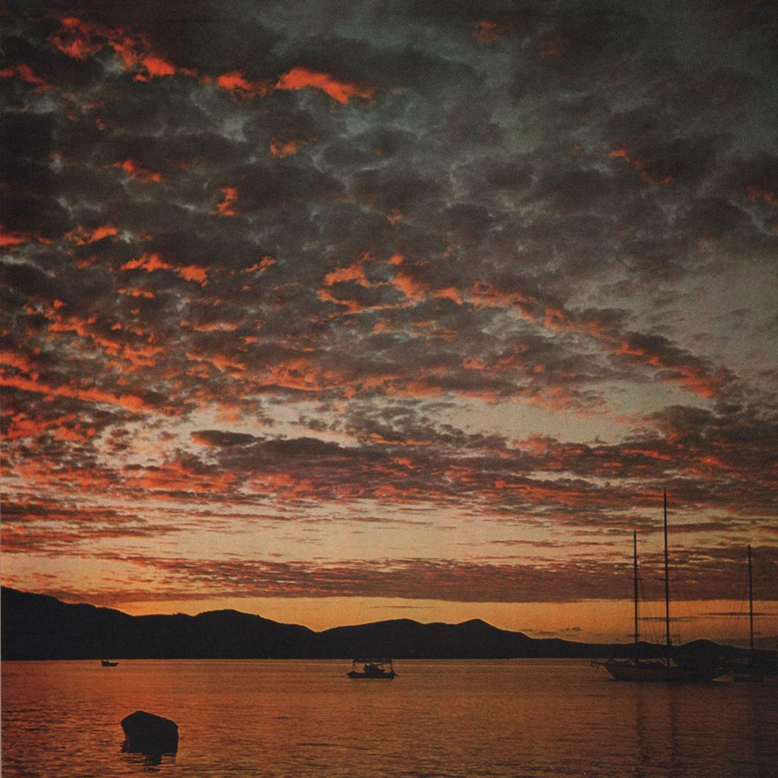 FRITZ HENLE - Gravure: Christiansted Harbor at Sunset (1 of 1)