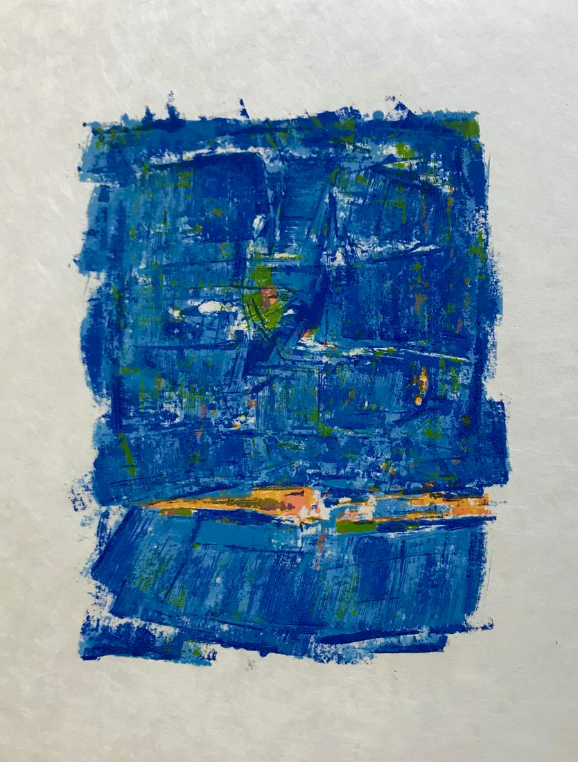 Orlando Pelayo, Original Lithograph, Untitled 2 (1 of 1)