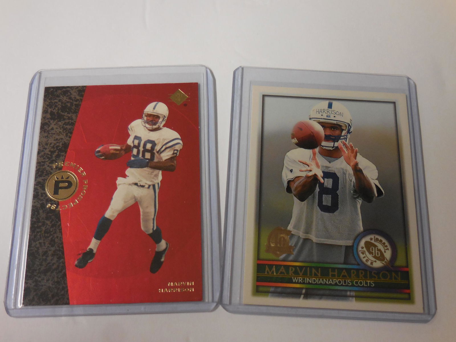 MARVIN HARRISON ROOKIE CARD LOT (1 of 2)