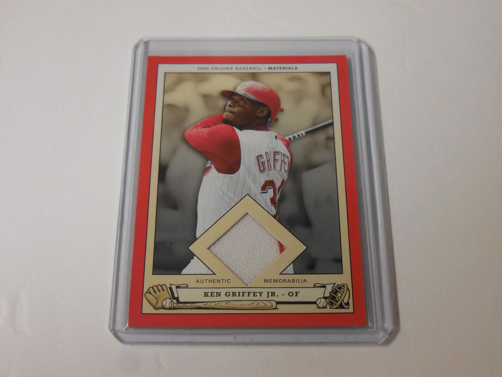 05 UD ORIGINS KEN GRIFFEY JR JERSEY (1 of 2)