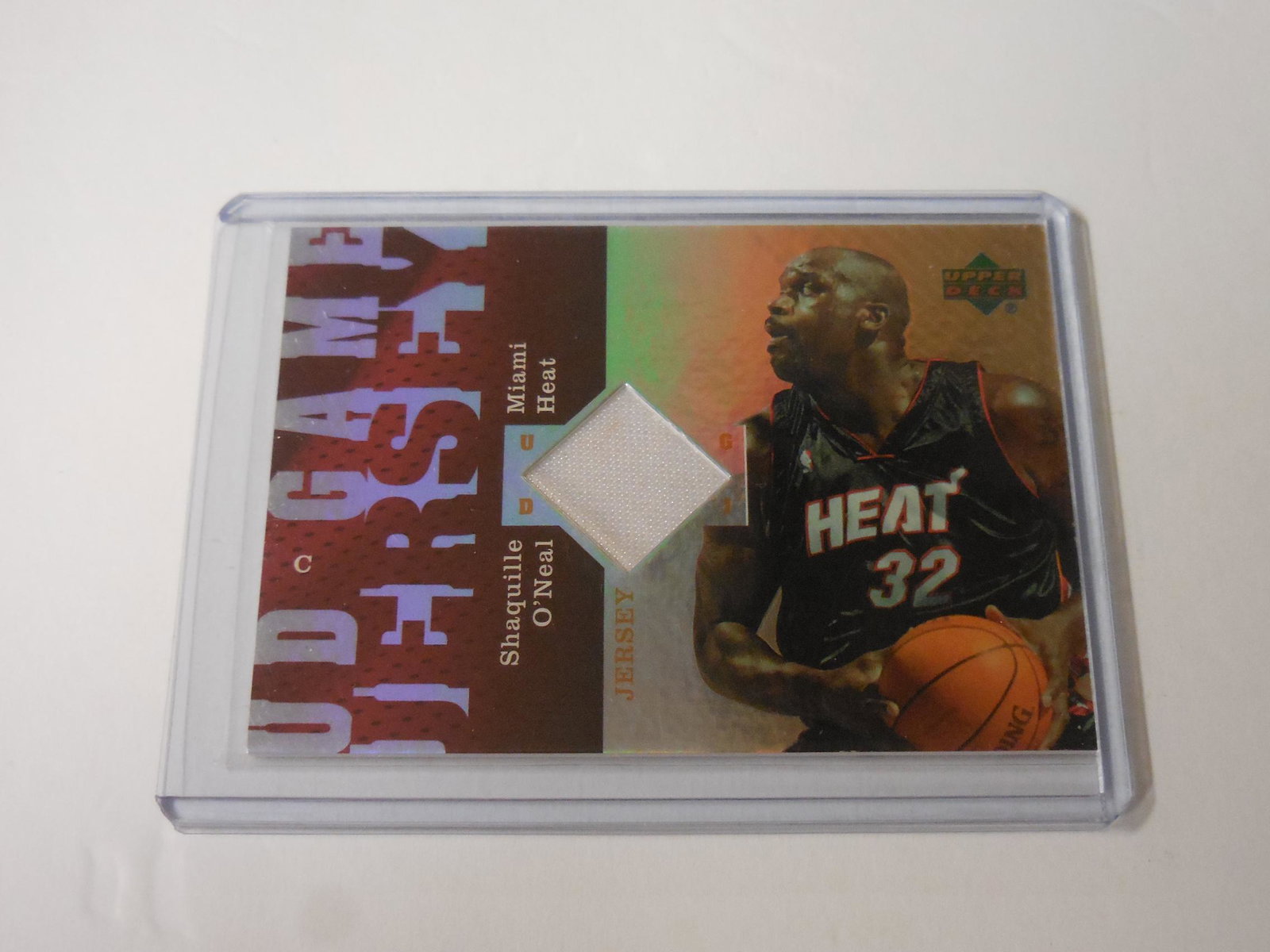 06-07 UD SHAQUILLE O'NEAL JERSEY (1 of 2)