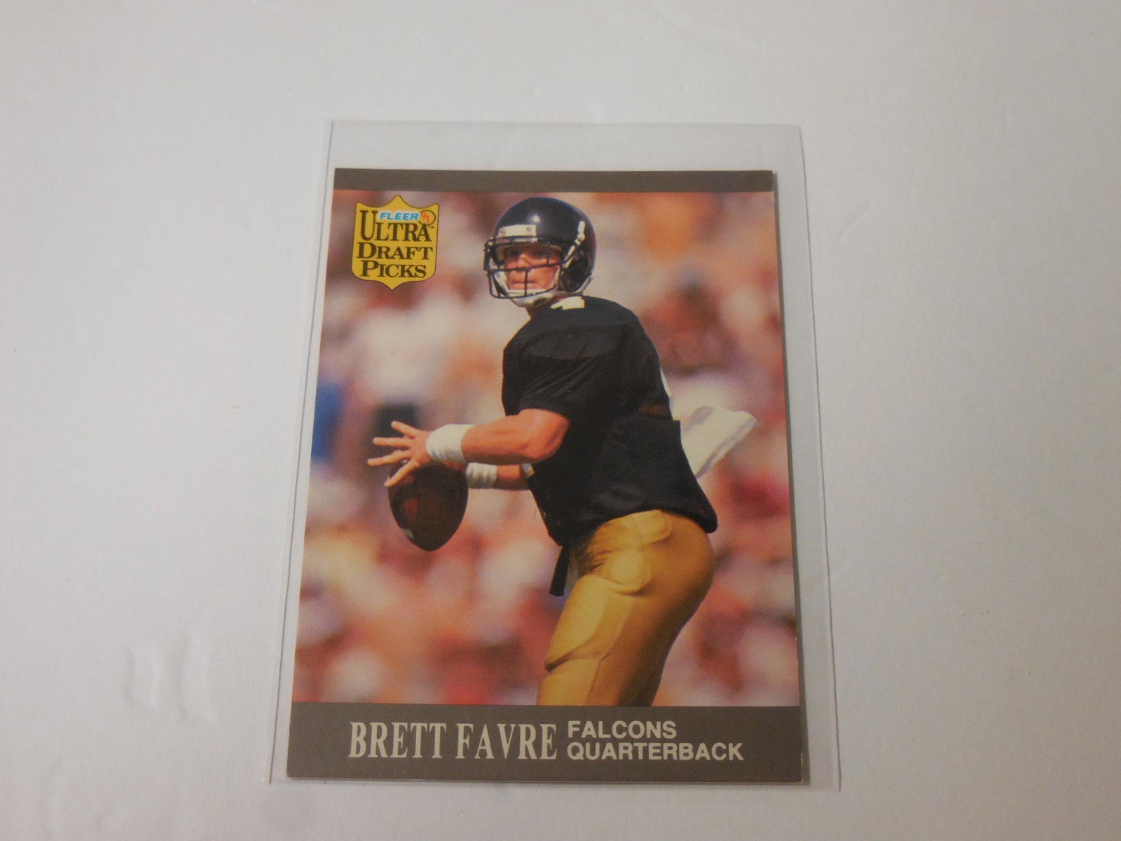 1991 FLEER ULTRA BRETT FAVRE RC (1 of 2)