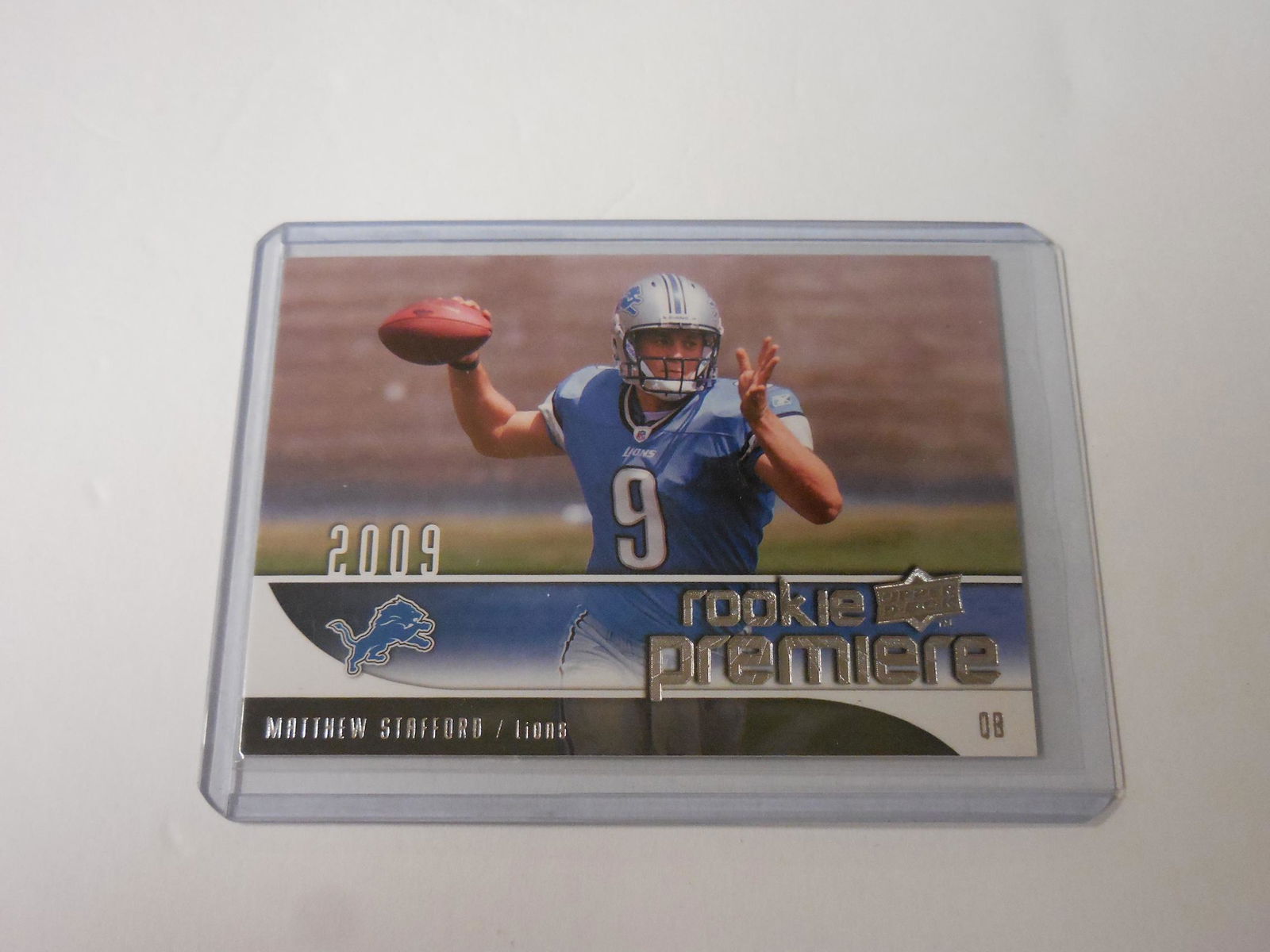 09 UD MATT STAFFORD ROOKIE PREMIER (1 of 2)