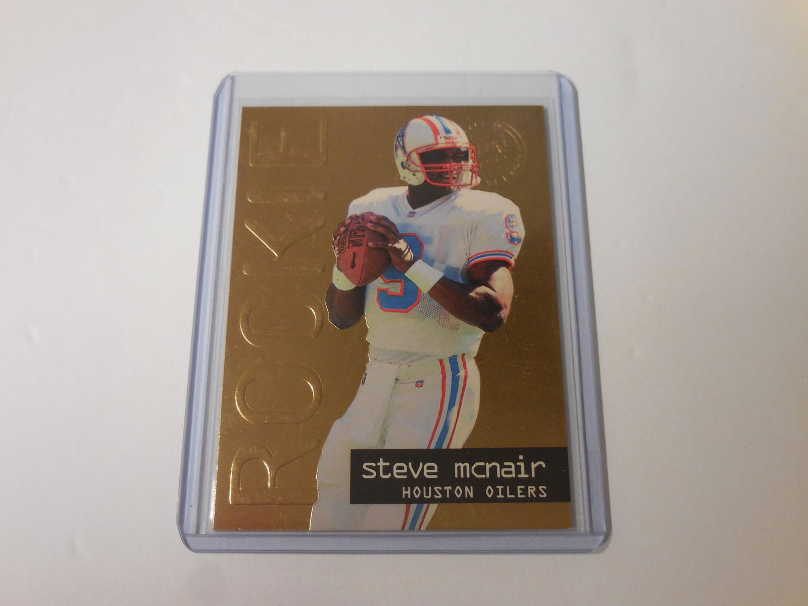 95 ULTRA STEVE MCNAIR GOLD HOLO RC (1 of 2)