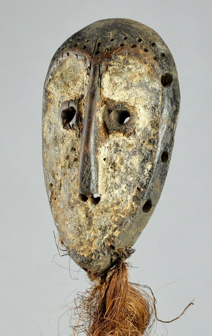 LEGA Lukwakongo Wood Mask Bwami Cult Congo DRC African Tribal Art 1451 (1 of 10)