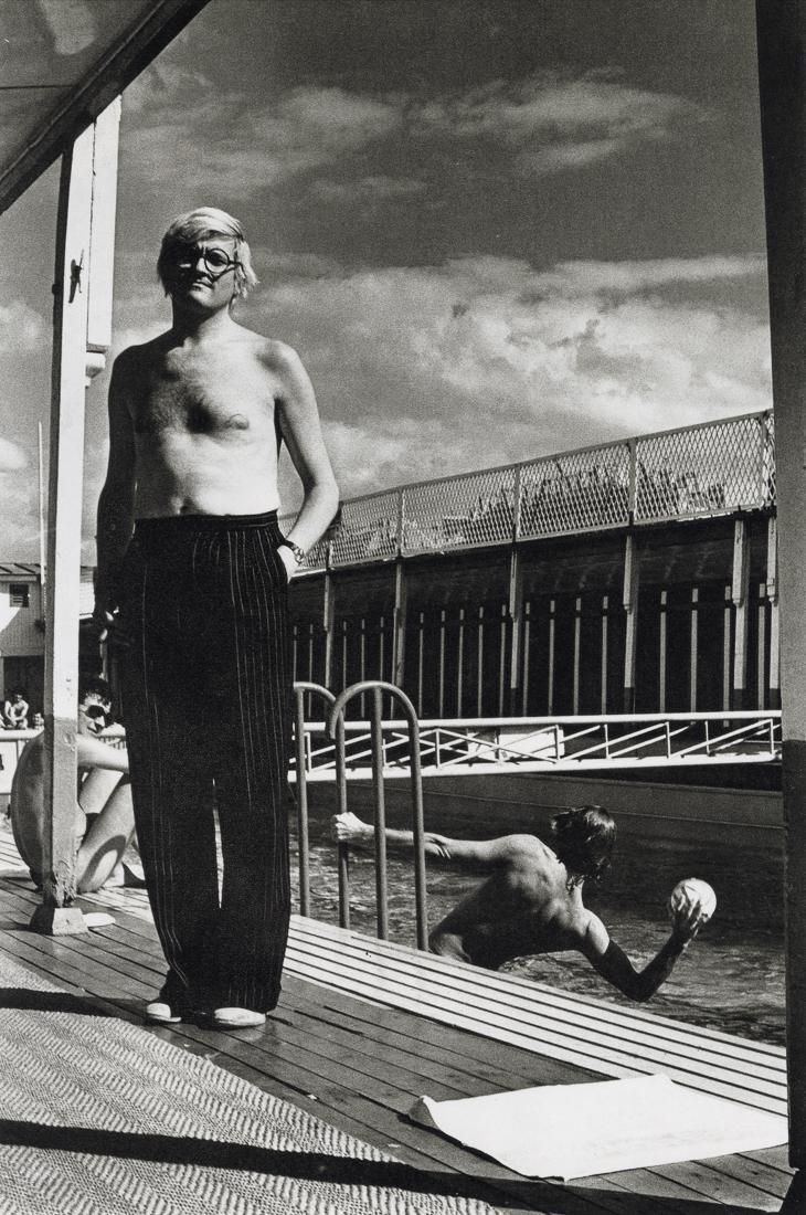 HELMUT NEWTON - David Hockney, Paris, 1975 (1 of 1)