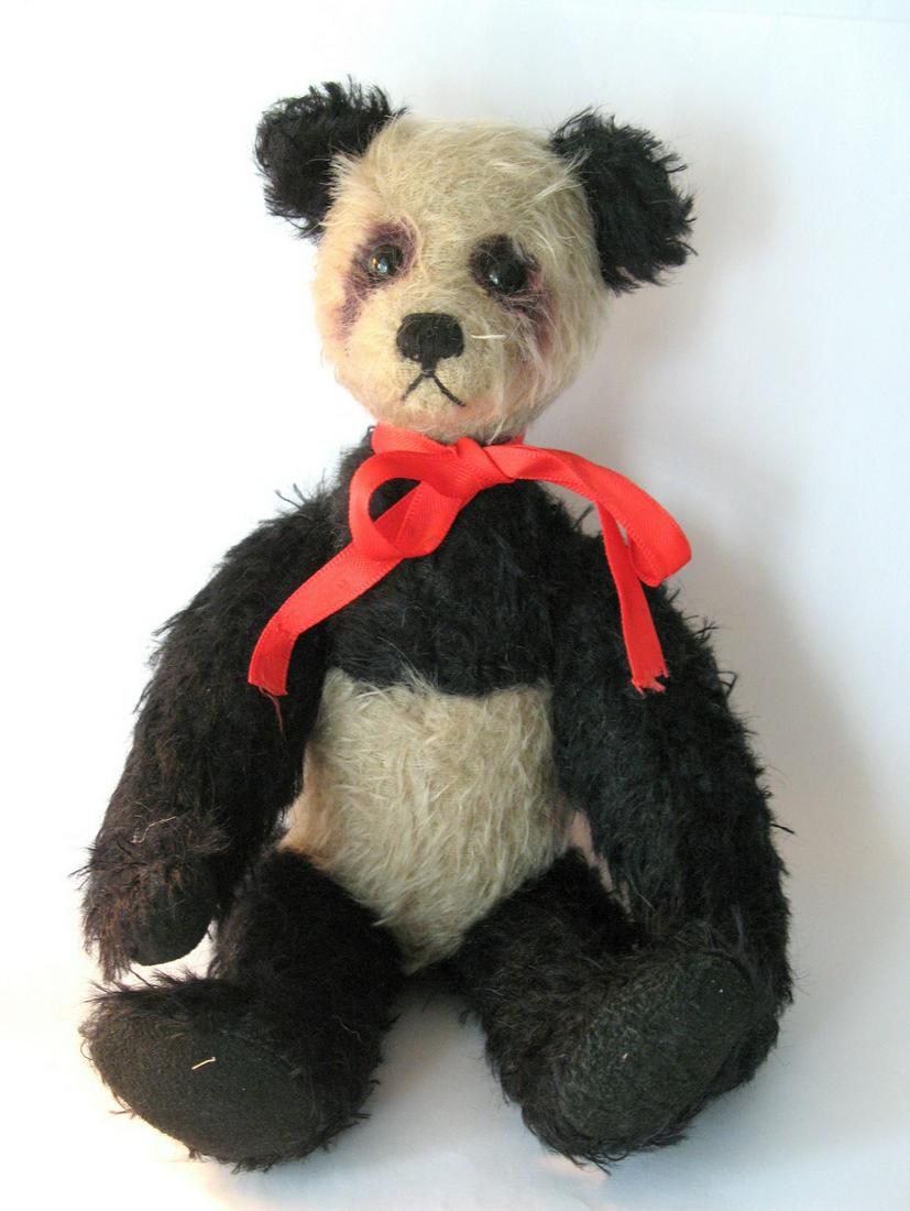 Vintage Panda bear mohair toy. (1 of 4)