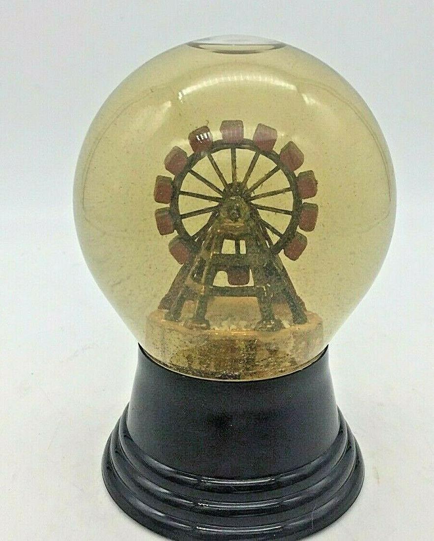 RARE GRUB AUS WIEN SNOW GLOBE OLDEST FERRIS WHEEL AUSTRIA (1 of 6)