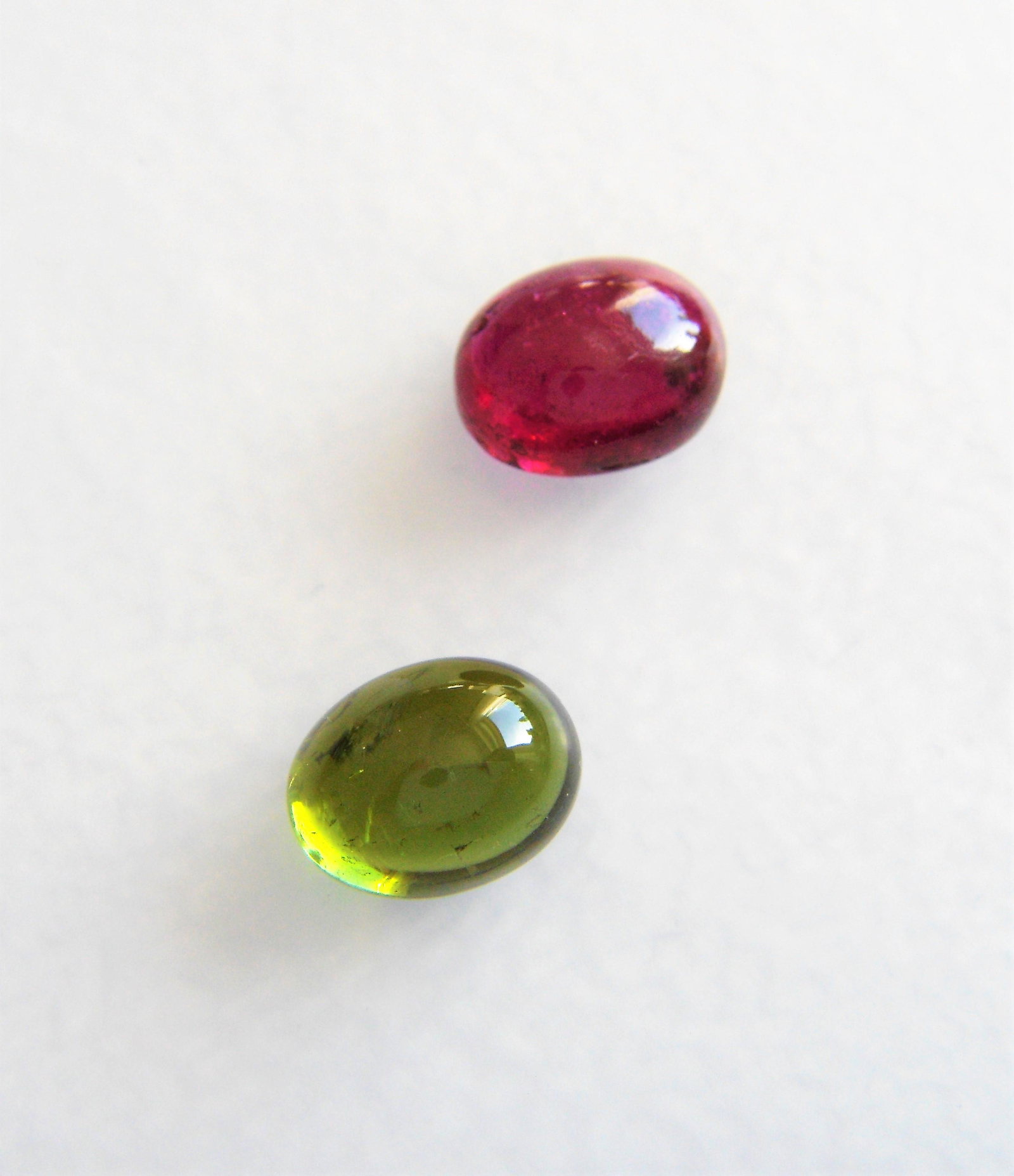 Pink Green Tourmaline Pair - 6.10 ct (1 of 6)