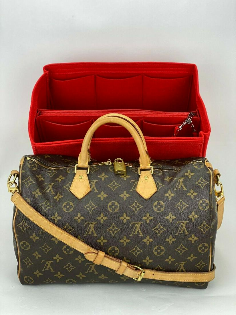LOUIS VUITTON Monogram Speedy Bandouliere 35 Shoulder Hand Bag AUTHENTIC A777 (1 of 12)
