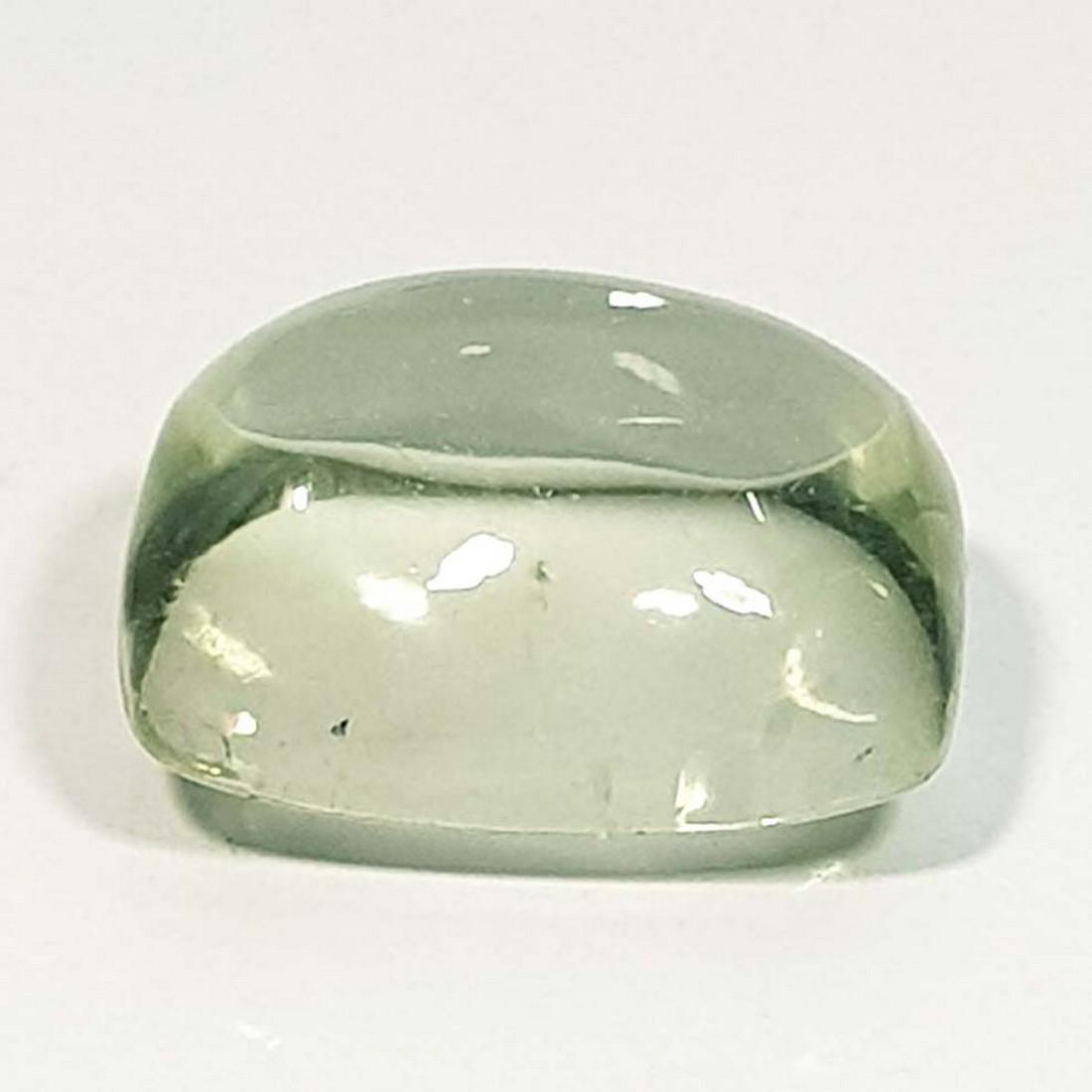 Natural Green Amethyst Cushion Cabochon 10.50 Ct (1 of 5)