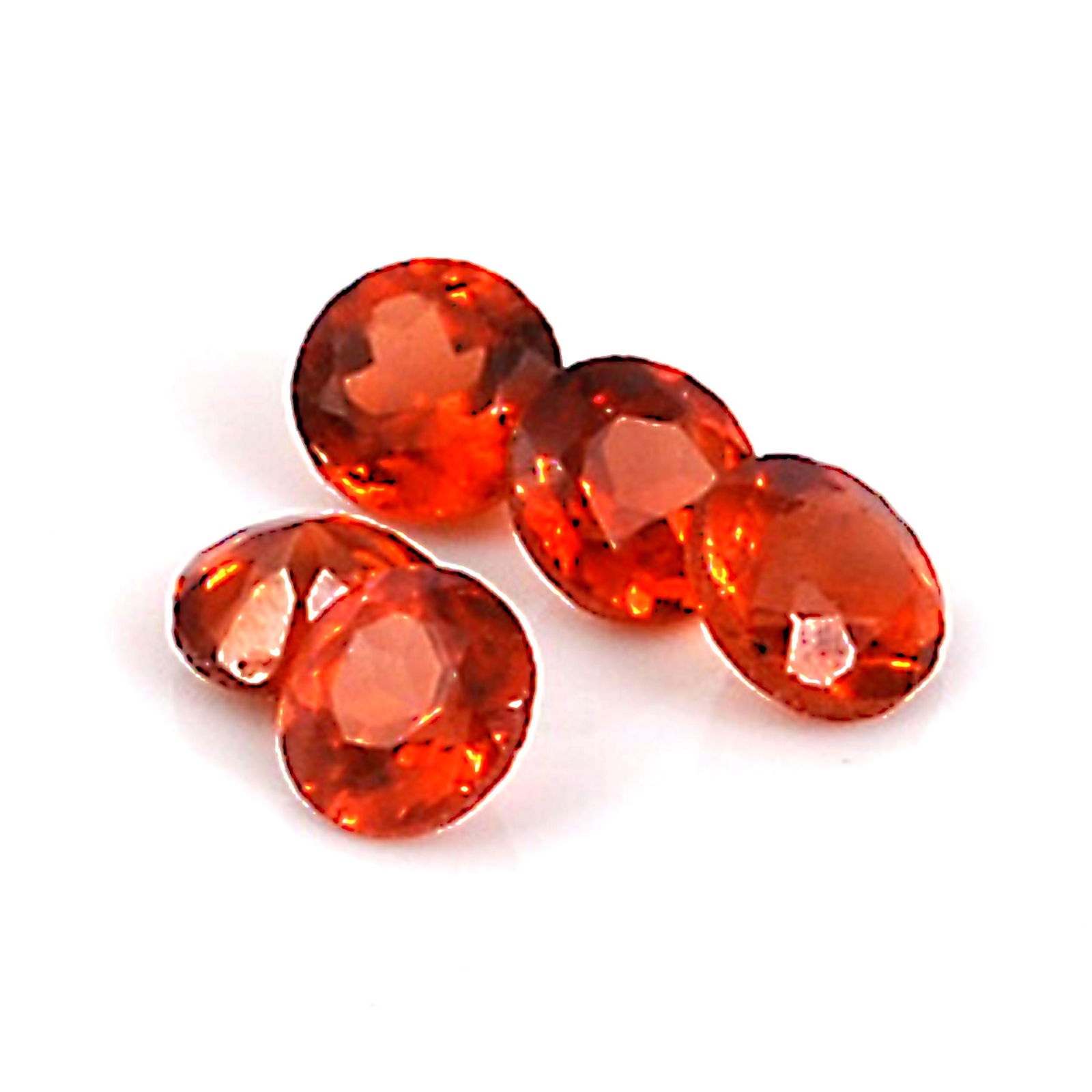0.43 Carat Red Color Round Natural Garnet Loose Gemstone 5 Pieces: No Reserve! Title: 0.43 Carat Red Color Round Natural Garnet Loose Gemstone 5 Pieces Additional Information: Specification of Gemstone Stone : Garnet Shape : Round Size : 1.5H x 2.5L x 2.5W mm Color :