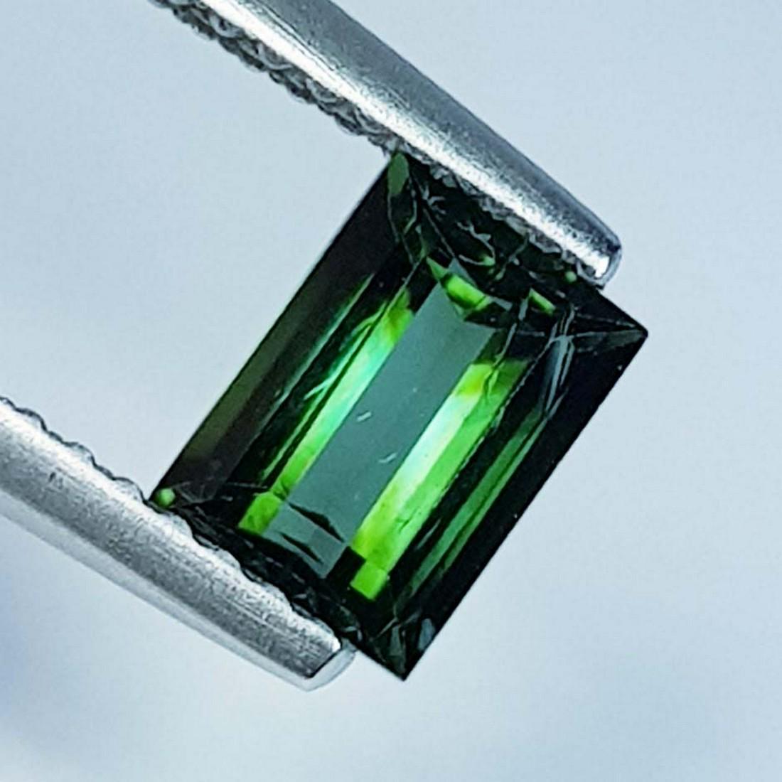 0.82 ct Natural Tourmaline Rectangular Cut (1 of 2)