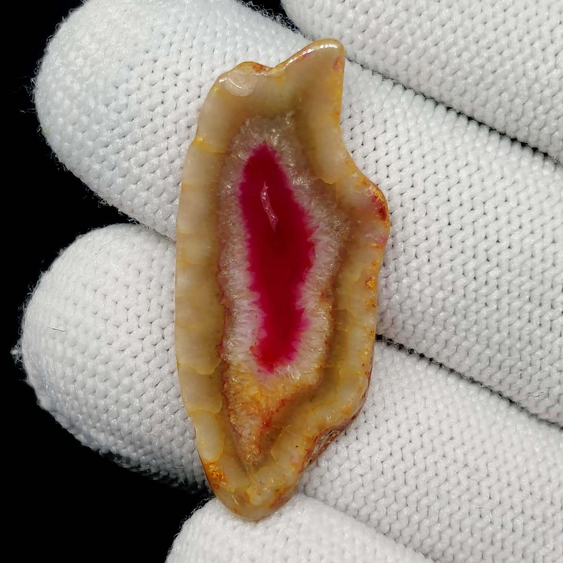 22 ct Beautiful Natural Onyx Slice (1 of 1)