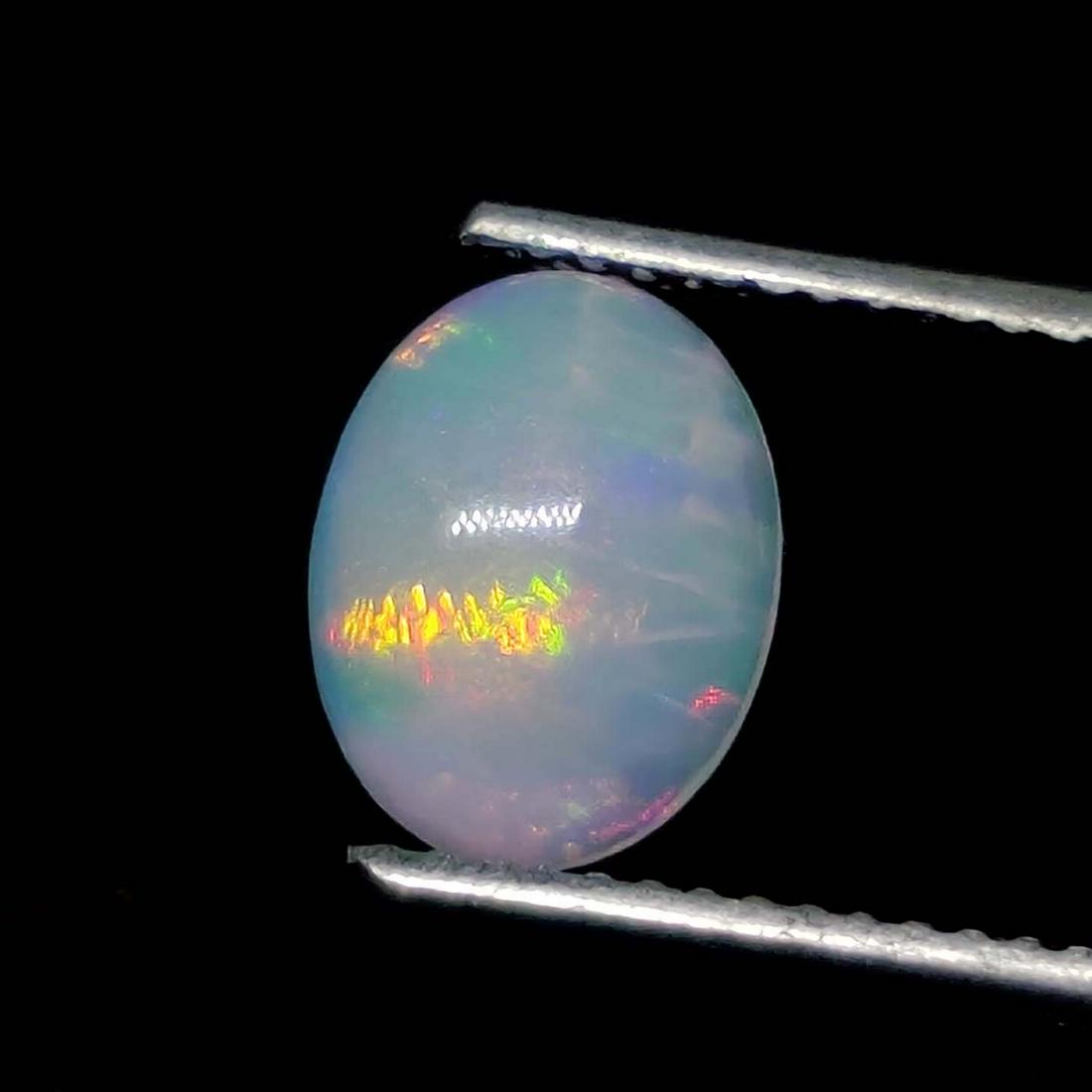 1 ct Natural Ethiopian White Fire Opal (1 of 2)