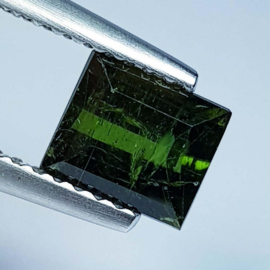 1.09 ct Natural Tourmaline Square Cut: No Reserve! Title: 1.09 ct Natural Tourmaline Square Cut Color/Clarity: SI Gemstones: Loosegemstone Carat Weights: 1.09 Size/Dimensions: 6.10 x 5.30 x 4.00 Additional Info: Square - Brazil Shipping:<