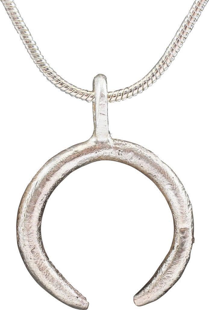 VIKING LUNAR PENDANT, C. 900 - 1000 AD (1 of 3)