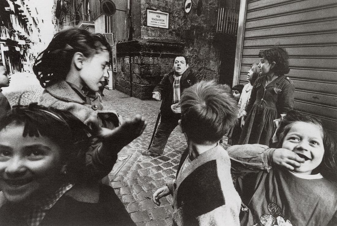 BRUNO BARBEY - A Street Scene In Naples, 1963 (1 of 1)