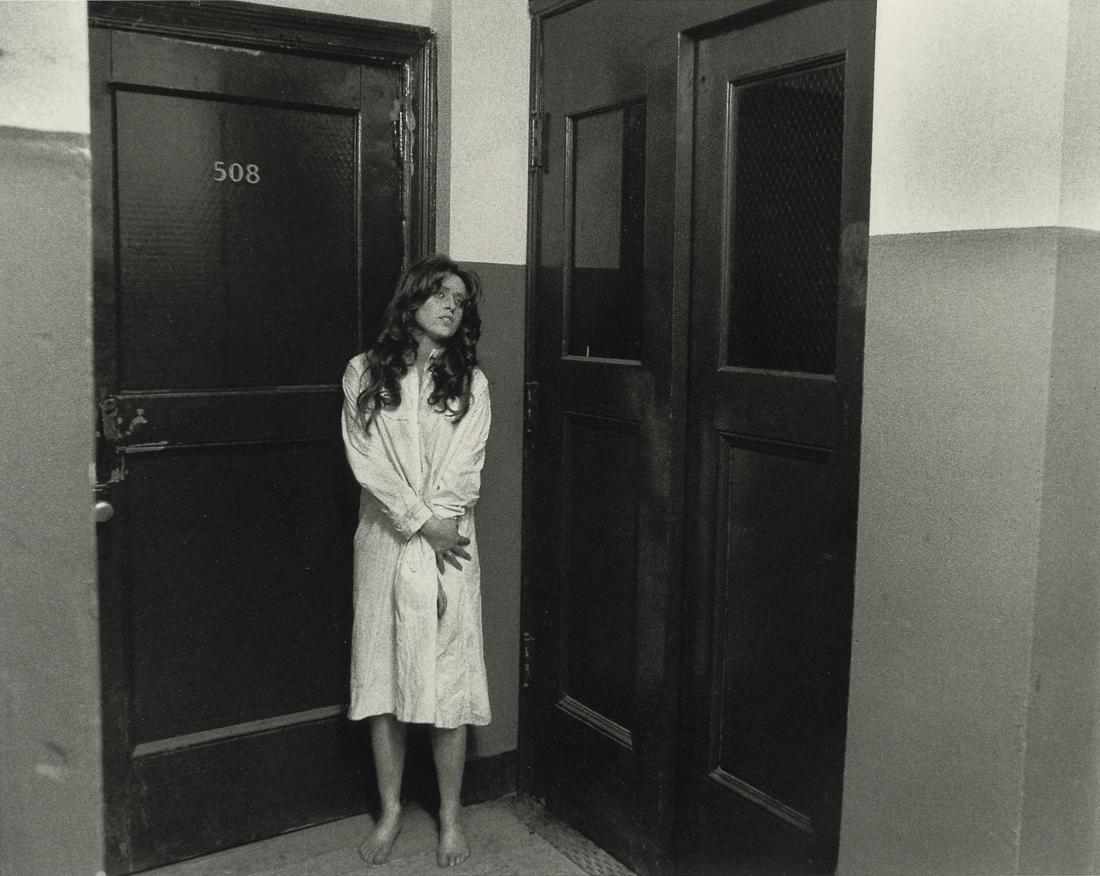 CINDY SHERMAN - Untitled Film Still #28, 1979: Artist: Cindy Sherman Title: Untitled Film Still #28, 1979 Medium: Photo Litho, 2011, Italy Dimensions: 8.15x6.5" Description: Heat Wax Mounted on 11x14" Conservation Board Artist Bio: Cindy Sherman i