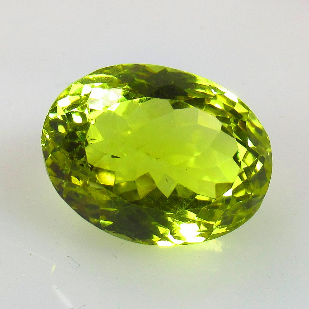 17.91 Ctw Natural Lemon Quartz Pear Cut (1 of 2)