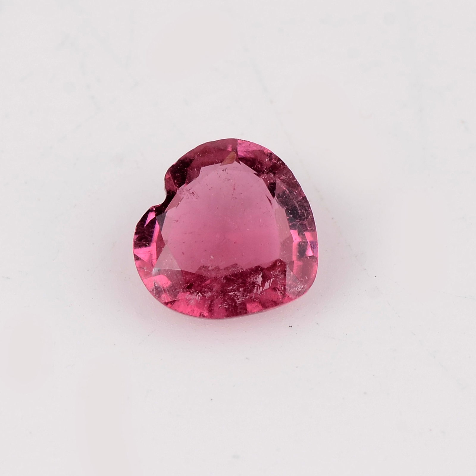0.92 Carat Pink Color Natural Heart Tourmaline Loose Gemstone 1 Pieces: Title: 0.92 Carat Pink Color Natural Heart Tourmaline Loose Gemstone 1 Pieces Gemstones: Tourmaline Carat Weights: 0.92 Size/Dimensions: 3H x 7W x 7L mm Reserve: $86.00 Shipping: Domestic: Flat-rate o