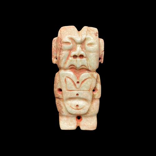 OLMEC JADE FIGURINE - PRECOLUMBIAN (1 of 3)