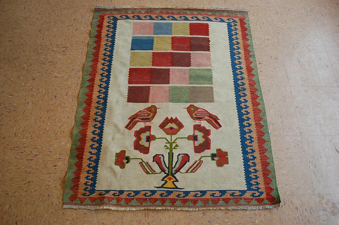 CAUCASIAN SOFREH KILIM 3.4x4.2 (1 of 12)