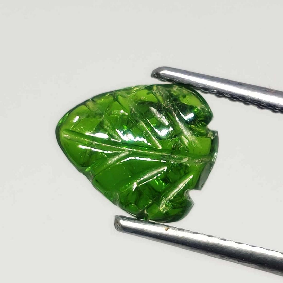 1.75 ct Natural Tourmaline Leaf Cut: No Reserve! Title: 1.75 ct Natural Tourmaline Leaf Cut Description: Gemstones: Tourmaline Carat Weights: 1.75 ct Size/Dimensions: 8,7 X 7.6 X 3.3 mm Gemstone: Tourmaline Weight Unit: Ct Quantity: 1