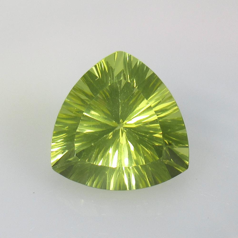 5.43 Ctw Natural Lemon Quartz Concave Cut: No Reserve! Title: 5.43 Ctw Natural Lemon Quartz Concave Cut Stone Clarity: VVS Gemstones: Natural Lemon Quartz Carat Weights: 5.43 Size/Dimensions: 12.10 x 12.00 x 8.20 mm Additional Information: Top
