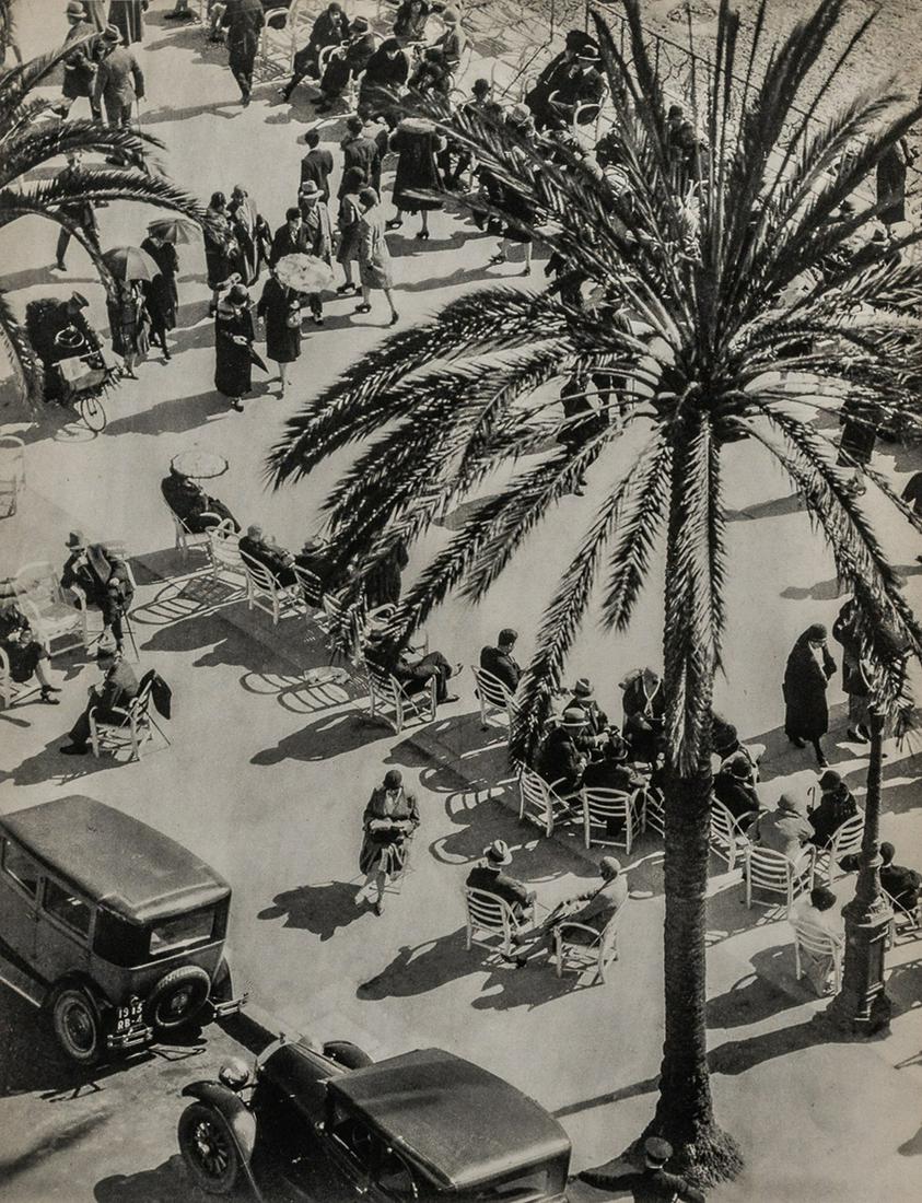 MARTIN MUNKACSI - Promenade: Artist: Martin Munkacsi Title: Promenade Medium: Sheet Fed Gravure, 1932, France Dimensions: 8.7511.25" Description: Heat Wax Mounted on 12x16" Conservation Board Artist Bio: Martin Munkacsi was a Hun