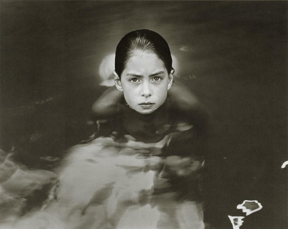 JOCK STURGES - Minna, Northern California, 1978: Artist: Jock Sturges Title: Minna, Northern California, 1978 Medium: Photo Litho, 1991, Italy Dimensions: 8.45x6.7" Description: Heat Wax Mounted on 8.5x11" Conservation Board Artist Bio: Jock Sturges