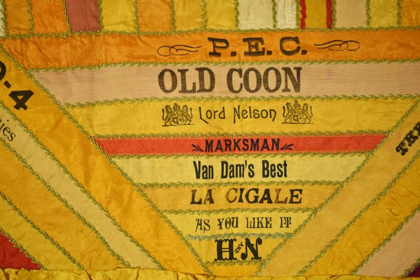 Cigar Silk Premium Pillow Cover dated "1904"